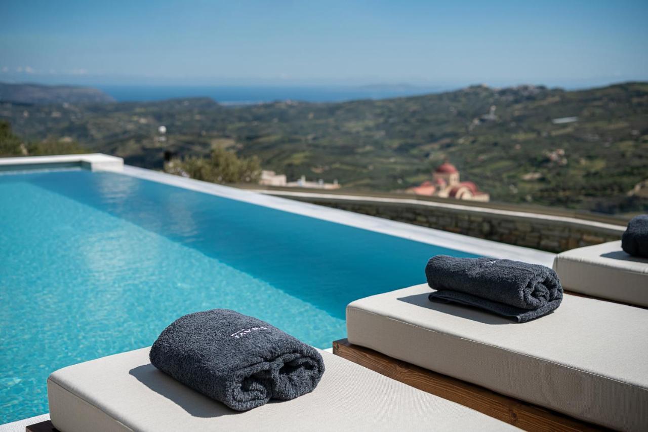 Villa Amavi - Private Heated Pool Kato Asites エクステリア 写真