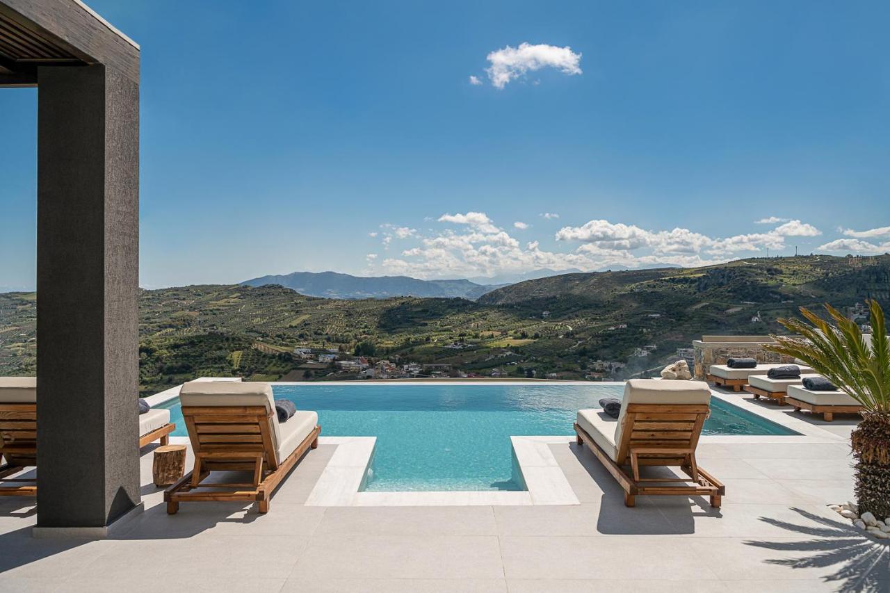 Villa Amavi - Private Heated Pool Kato Asites エクステリア 写真