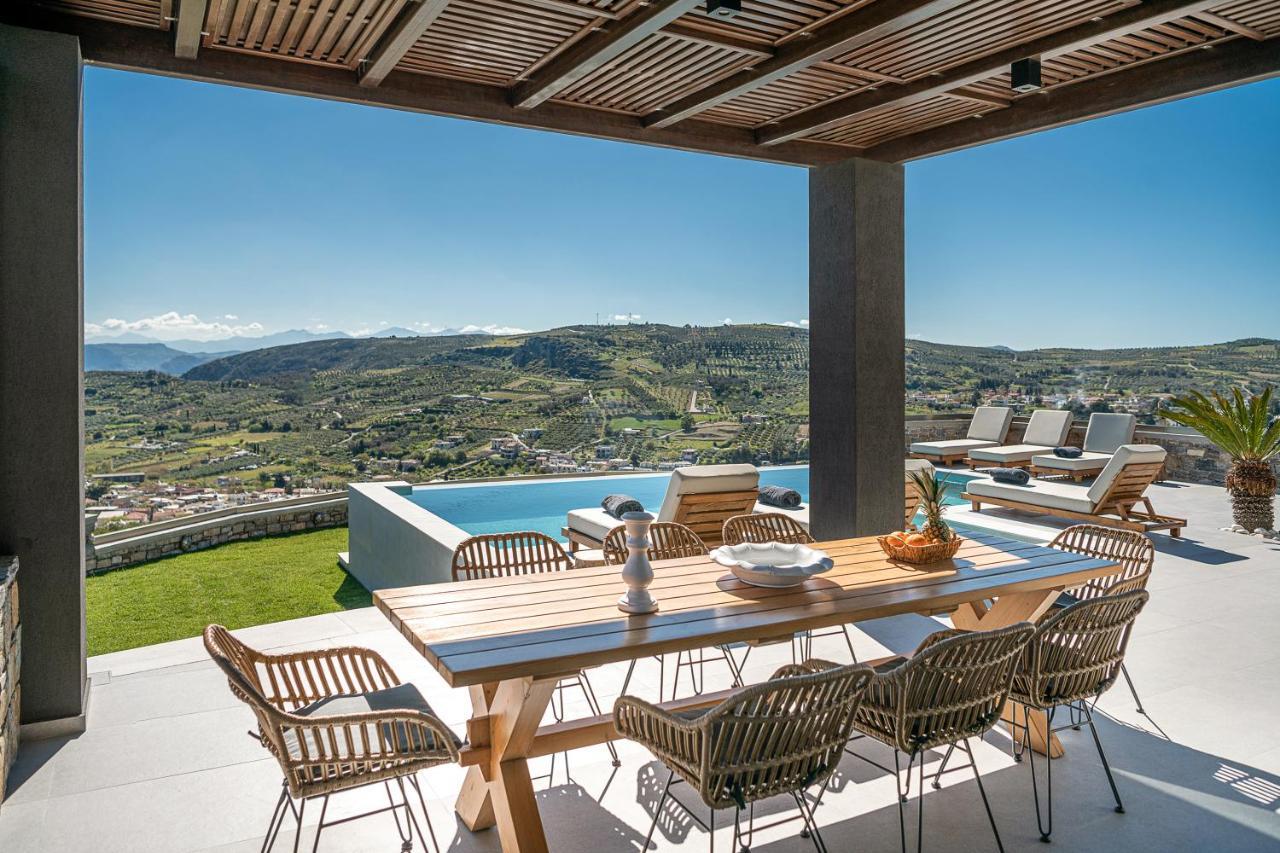 Villa Amavi - Private Heated Pool Kato Asites エクステリア 写真