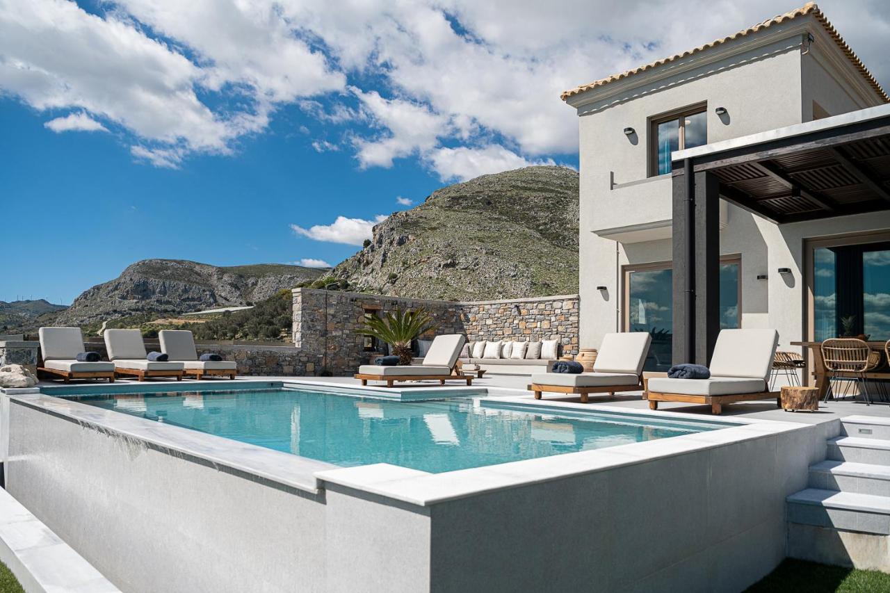 Villa Amavi - Private Heated Pool Kato Asites エクステリア 写真